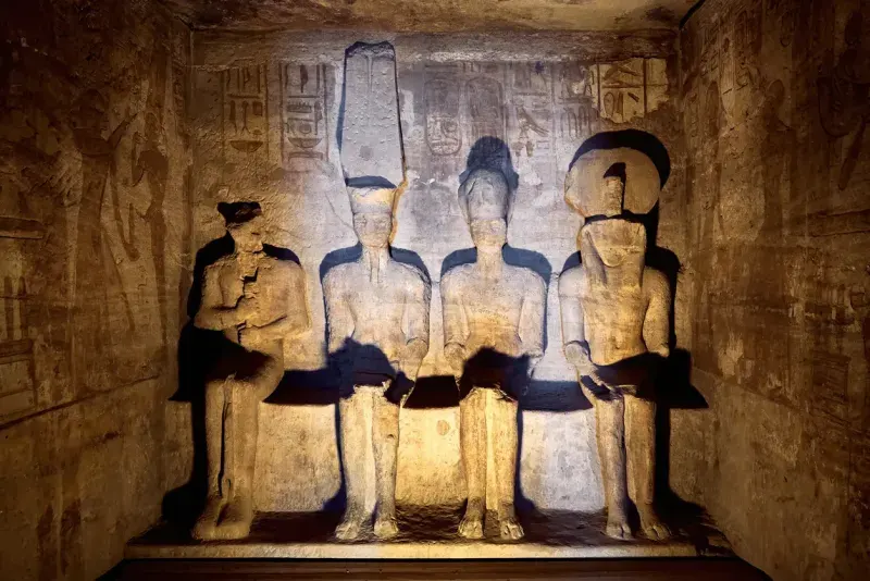 El templo de Abu Simbel